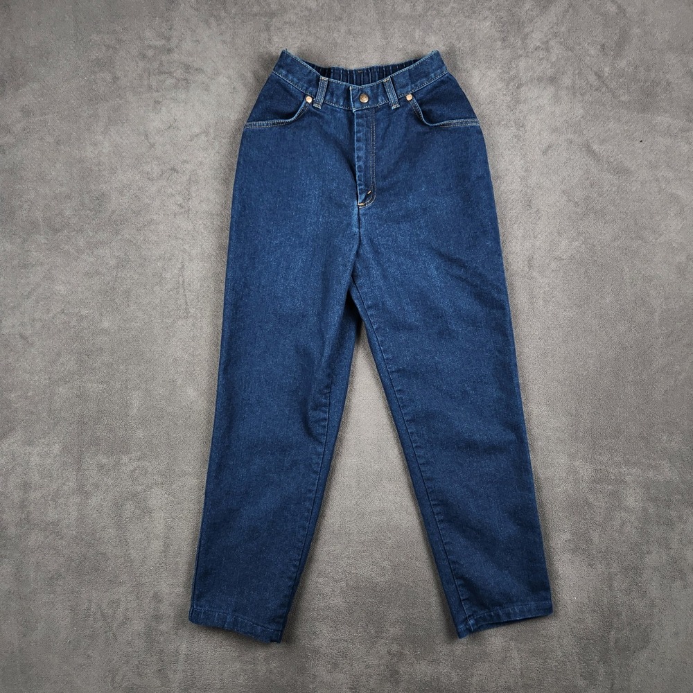 Vintage 80s Levis Jeans Womens 24x27 Blue Denim‎ 56428-2517 USA Made READ